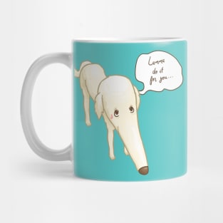 Borzoi Dog the Long Nosed Dog Mug